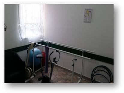 Sala de fisioterapia do Lar São José